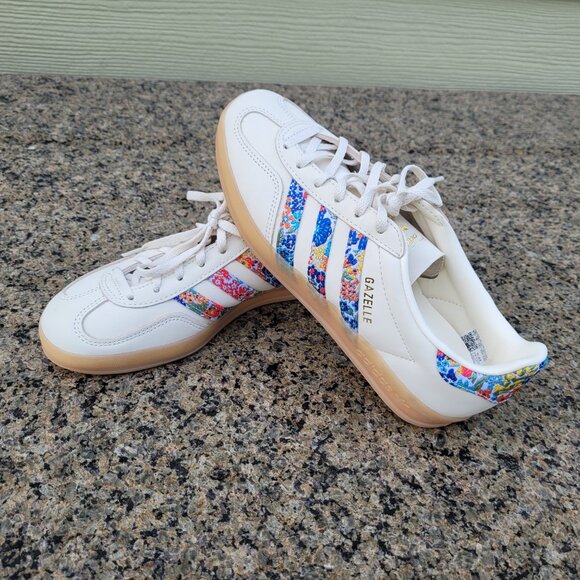 Adidas The Liberty London X Gazelle Indoor Trainer - Picture 9 of 15